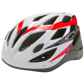 Шлем защитный MV-23 (out-mold) бело-красный